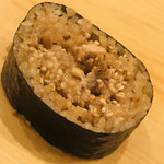 鮨 しゅん輔 - 鮟肝の太巻き