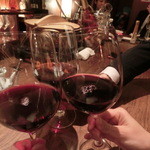 シャンパン&醤油バー フルートフルート - 翌日。３人で乾杯～～☆