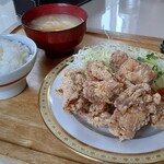 くまキッチン - 塩から揚げ定食