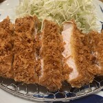 とんかつ 寿々木 - 断面