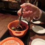 シャンパン&醤油バー フルートフルート - オリーブは食べ放題だよ～☆