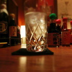 シャンパン&醤油バー フルートフルート - 最後は水だよね♪なんでやねん・・・