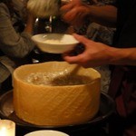 ボワ ヴェール - リゾット。まぜまぜして盛ってくださるまでは、まぁ、どこにでもある風景。