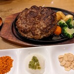 Suteki No Don - 兄ぃが頼んだ、横綱ハンバーグ600g (税込1,958円)