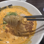 らぁめん トリカヂ イッパイ - 平打ちもちもち麺