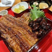 炭焼うな富士 名駅店 - 肝入り特上うな重