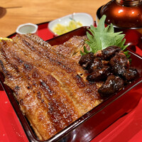 炭焼うな富士 名駅店 - 肝入り特上うな重