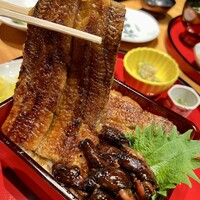 炭焼うな富士 名駅店 - 肝入り特上うな重