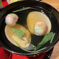 炭焼うな富士 名駅店 - はまぐりのお吸い物