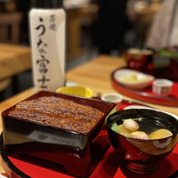 炭焼うな富士 名駅店 - 上うな重（4840円）