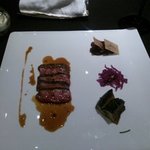 神楽坂 フレンチレストラン ラリアンス - メインの肉料理　鴨
