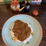 国立カレー処 いんでぃ庵 - ポークカレー（Ｓサイズ）