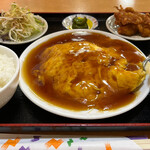 Shingen - カニ玉子ランチ 660円。