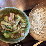 ひふみ野 - 鴨南蛮ざるそば¥1600