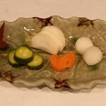 二ッ屋 さかい - ぬか漬け。