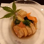 二ッ屋 さかい - あん肝ポン酢。