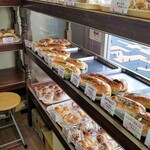 藤乃木ベーカリー - 中段が総菜