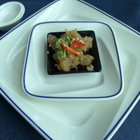 中国料理 「チャイナブルー」 コンラッド東京 - クラゲの冷菜