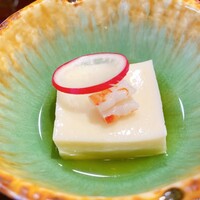 天ぷら新宿つな八 つのはず庵 - もろこし豆腐