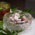 日本料理 幸庵 - 鯵の腐乳和え