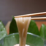 日本料理 幸庵 - 胡麻だれ素麺リフトアップ