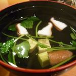 桜寿し - お吸い物
