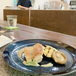 パスト エ カフェ 幸庵 - ●肉料理
                                イタリア式鳥のソテー　グリーンカレーソース