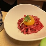 Ishinabetei - ユッケは牛肉。