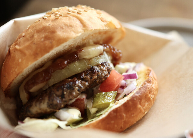 とらさんハンバーガー③ ドラゴンバーガー｜ハンバーガー