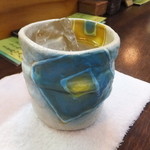 あん梅 - 焼酎（島美人ロック）