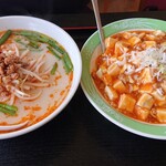 四川料理 味仙 - ラーメンセット