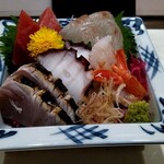 和食 いのうえ - 刺身の盛り合わせ１人前