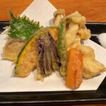 Sobashokusaisaitou - 野菜天ぷらそば