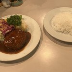 Youshoku Sha Gurebi - B定食1000円 味噌汁ドリンク付き