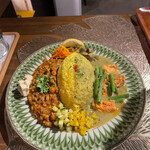 肉屋のスパイスカレー あいのり キーマン - 