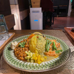 肉屋のスパイスカレー あいのり キーマン - 