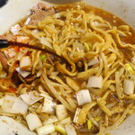 ラーメン二郎 - 赤酢投入～♪