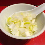 ラーメン二郎 - 白ネギ