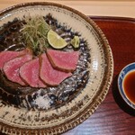 日本料理 柳燕 - 鹿児島の牛のヒレのたたき