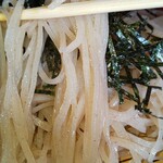 蕎麦酒房　天山 - 瑞々しく透明感と弾力がある十割蕎麦(R4.6.10撮影)