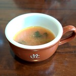ウメチ - ほうれん草とトマトのスープ