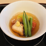 山玄茶 - 賀茂茄子、大根、三度豆、蛸、赤こんにゃく