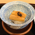 山玄茶 - 穴子の飯蒸し