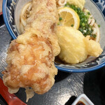 難波千日前 釜たけうどん 明石焼 - 