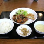黒酢豚ランチ（７５０円）