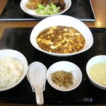 チャイナ・ビストロ 広 - 四川麻婆豆腐ランチ（８００円）