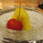 てんぷら 拓 - フルーツ