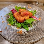 創作イタリアン Gemelli - ウニクリームのクロケッタ フレッシュトマトのケッカソース