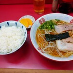 一番 - ラーメンライス800円