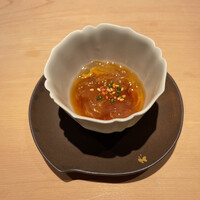 鮨 梢 - ところてん　酢少なめがスタイルのよう